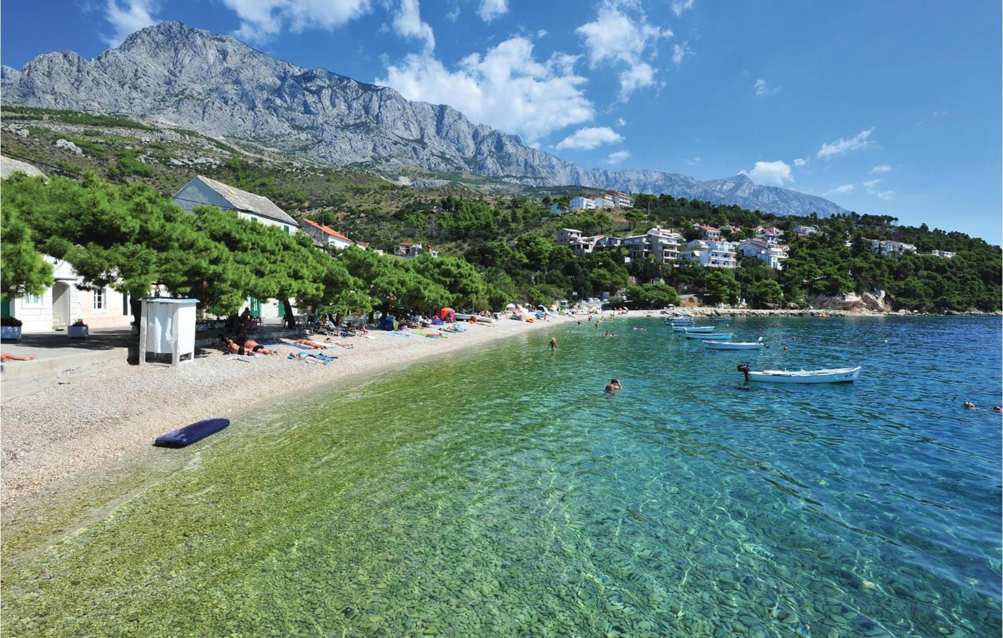 Nice Apartment In Krvavica With House Sea View Extérieur photo